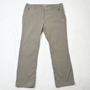 Craghoppers Pants Womens 12 S Short Tan Beige Outdoors Hiking Chino Fishing